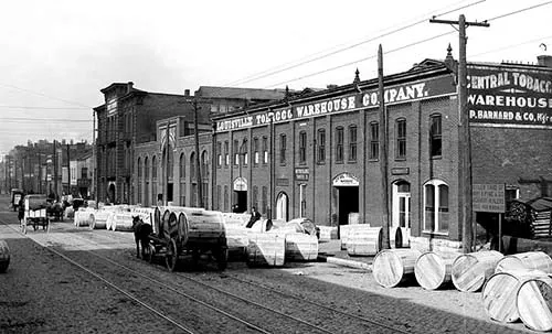 Tobacco Warehouse in Louisville, Kentucky 1906